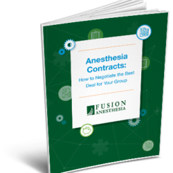 Anesthesia Fee Schedule: The Importance of Contract Negotiations