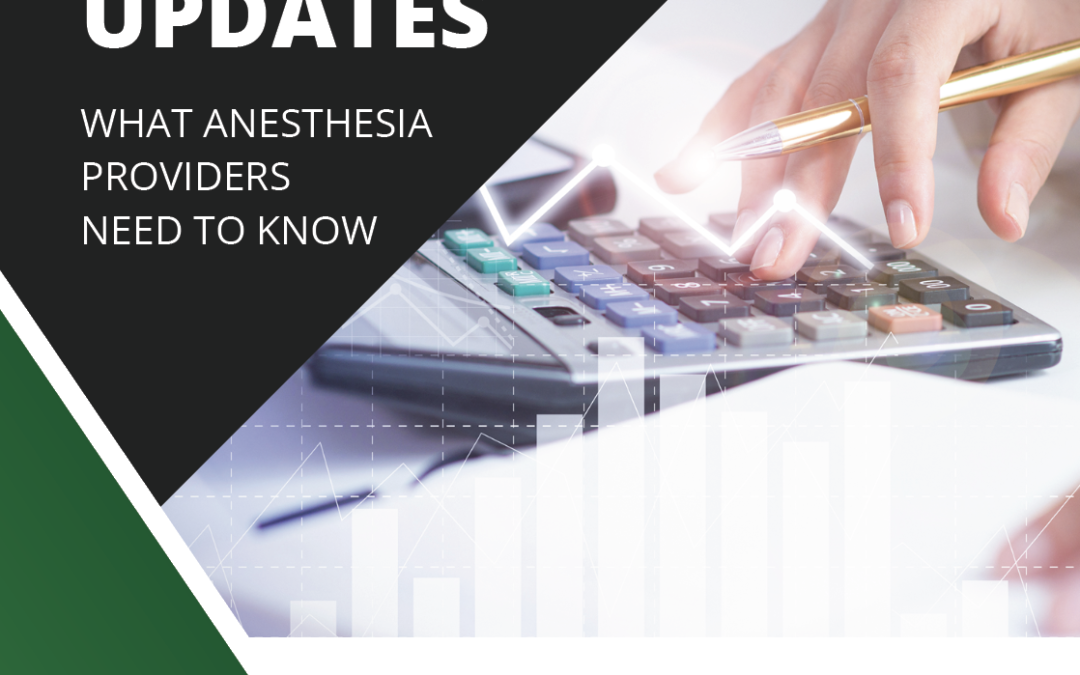 2025 Tax Updates: What Anesthesia Providers Need to Know
